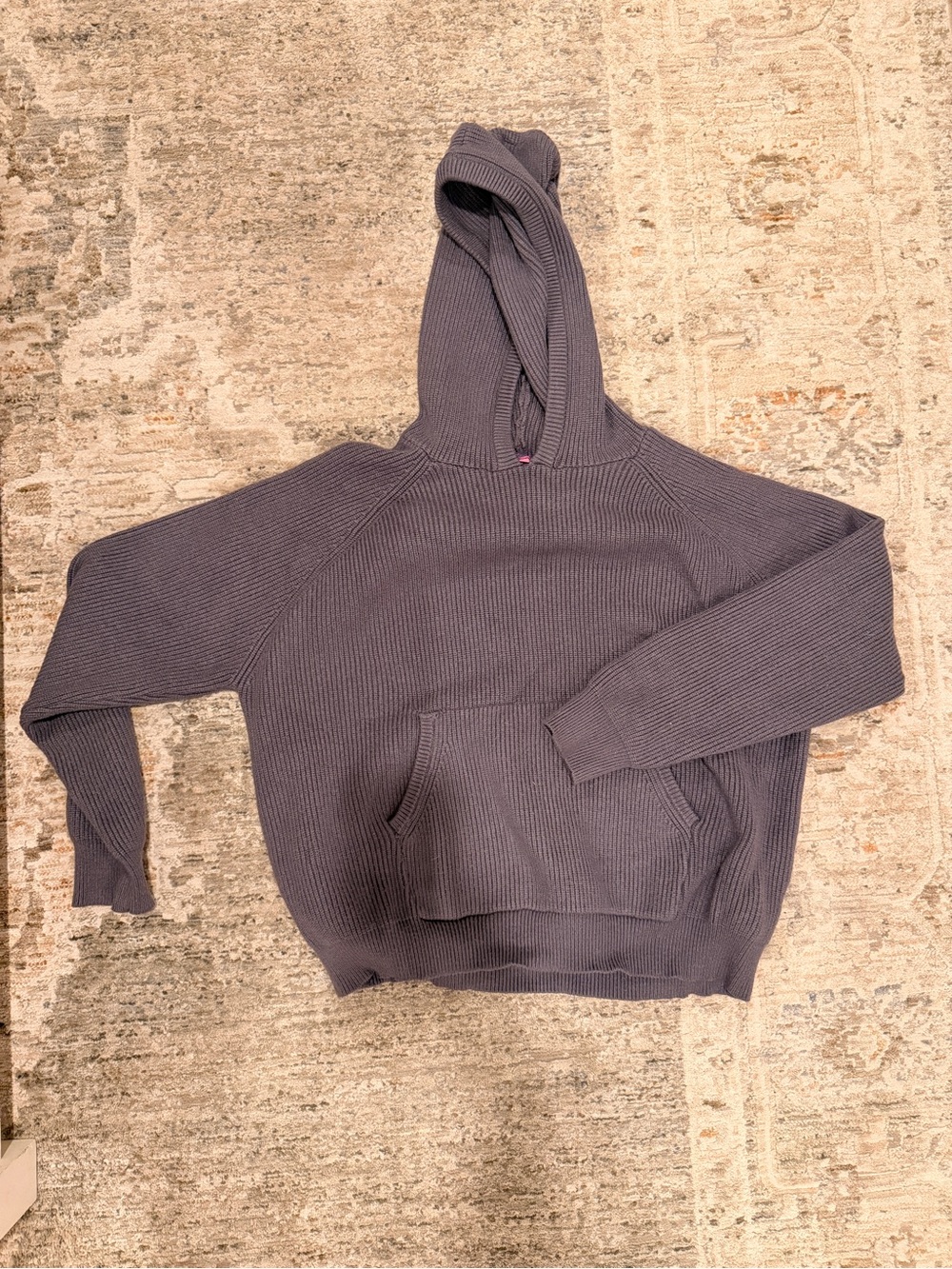 Edikted Grey Ribbed Lounge Set - S pant & M sweater